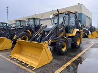 Backhoe Loader XC8-S2570 Merek Terbaik Cina, Baru, 8.2 Ton, Opsional Bucket 3-in-1