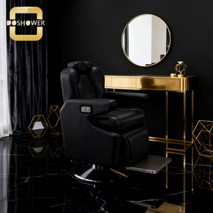 Chaise de barbier avec fonctions réglables pour salon de coiffure, mobilier personnalisé et salons de coiffure, studio de maquillage pour le cinéma et la télévision - Product Image 1