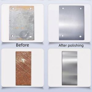 200mm Aluminium Section End Steel Industrial Sheet Deburring Flat Automatic Surface Metal Polishing Machine for Metal - Product Image 3