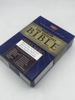 Bible de haute qualité, la plus petite Bible avec fermeture à rabat, couverture rigide, imprimée sur papier d'art, impression de livre