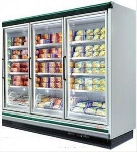 SD55 une porte en verre 2 étagères verticale commerciale <span class=keywords><strong>petit</strong></span> congélateur pour la crème glacée - Product Image 4
