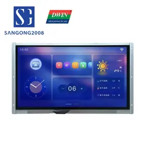 SG DWIN 15.6 بوصة HMI LCD شاشة اللمس الملونة 1364x768 TFT وحدة عرض RS232/ TTL UART LCD الذكية لوحة DMG13768C156_03WTC
