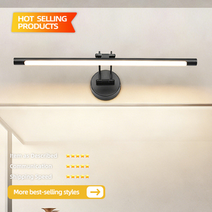 Modern <b>LED</b> Bathroom Mirror Wall Lamp with Aluminum Construction 40cm Length IP44 Rated Dimmable 3-Year Warranty - Product Image 2