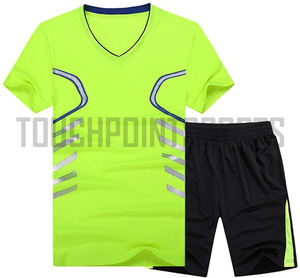 Conjunto de camisetas y pantalones cortos ajustados para hombre, personalizado, nuevo diseño, 100% algodón, Doble - Product Image 6