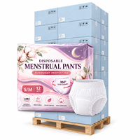 28 boîtes de culottes menstruelles, protection anti-fuites, soins quotidiens, utilisation toute la nuit, soins menstruels, confort nocturne, culottes menstruelles