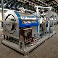 Usine de pyrolyse de plastique d'une capacité de 1 tonne, petite machine de transformation des déchets plastiques en carburant, machine de recyclage des pneus usagés