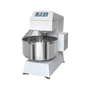 Wholesale Food Mixers 80l Bread Machine Stainless Steel Bowl Spiral Mixing Electric Cake Mixer For Bakery Dough
