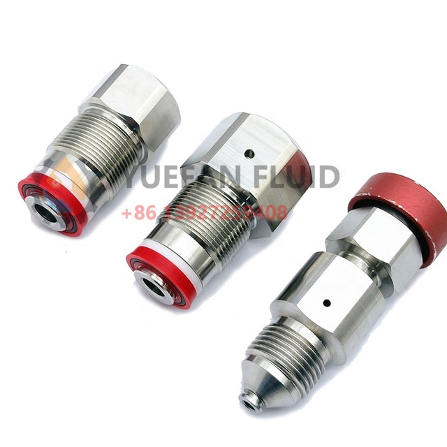 40K Ultra High Pressure Hydro Blasting Fitting Pump Discharge Plug Rupture Disc Holders