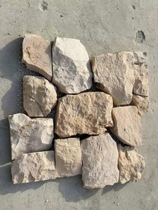 Ngoài trời 3D biệt thự sân vườn mặt tiền tự nhiên đá vôi gạch ốp tường màu be kem trắng bên ngoài nuôi cấy đá vôi Bảng điều chỉnh - Product Image 6