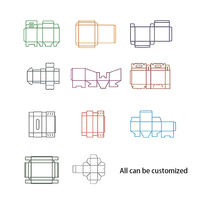 Caja de Cartón Corrugado Impermeable con Logotipo Personalizado para Envíos de Comercio Electrónico, Embalaje Plegable Reciclable para Ropa y Calcetines