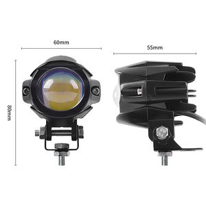 Foco de Luz Antiniebla para Motocicleta, Mini Lámpara Blanca y Amarilla de 30W, para Conducción Todoterreno, <span class=keywords><strong>BMW</strong></span>, ATV, UTV, Camión, <span class=keywords><strong>Moto</strong></span>, Luz Auxiliar - Product Image 2