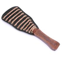 Plaque en fer, pagaie de fessée BDSM, corde de chanvre, fouet en bois pour le flirt, fouets et pagaies, outil d'entraînement pour adultes pour les jeux sexuels