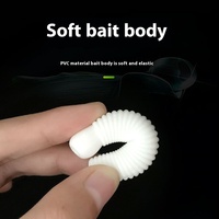 Leurre de simulation en silicone anti-hameçon, appât pour la pêche au bar et à la tête de serpent, nid d'abeille et pomme de terre en nid d'abeille, vente en gros