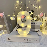 Lettres lumineuses LED personnalisées pour fête, lettres décoratives en forme de bulbe, lettres de marquise, décoration de mariage, logo lumineux