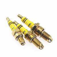 Pièces de moto A7TC D8TC 100 110 125 150, bougies d'allumage à trois griffes de niveau 3 à économie d'énergie