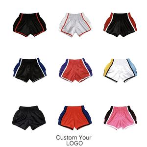 กางเกงคิกบ็อกซิ่งคุณภาพสูง กางเกงมวยปล้ำ กางเกงศิลปะการต่อสู้สำหรับผู้ชาย กางเกง MMA มวยไทย กางเกงกราปลิง กางเกงบีเจเจ รัชการ์ด กางเกงยิวยิตสู - Product Image 1