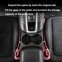 Bande d'étanchéité universelle pour l'espace entre les sièges de voiture en cuir PU, étanche, flexible, durable, anti-chute, pour fente de boucle de ceinture de sécurité
