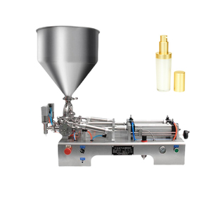 Dosificador Eléctrico de Sobremesa de Doble Cabezal Semiautomático de Alta Precisión para Champú, Miel, Helado, Salsas, Líquidos y Pastas en Botellas de Vidrio - Product Image 1
