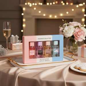 Set Regalo di 4 Profumi da Donna, 20ml Ciascuno, Fragranze Dolci e Fresche di Lunga Durata per Vacanze, Appuntamenti e Feste - Product Image 3