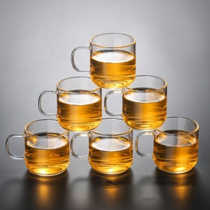 Vasos creativos taza de agua de vidrio taza de cristal transparente de alto borosilicato - Product Image 4