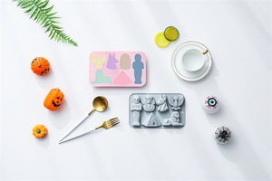 Moldes de Silicona Antiadherentes con Diseño Egipcio para Pasteles, Reutilizables, de Grado Alimenticio, Lindos Moldes Magnéticos de Silicona para Chocolate, Dulces y Hielo - Product Image 2