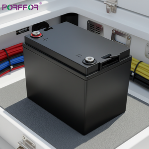 Аккумуляторная батарея PORFFOR LFP-P1220 12В 20Ач LiFePO4 с жидкими элементами, портами USB Type-C и дисплеем для электрических инвалидных колясок, солнечных систем хранения энергии, лодок - Product Image 4