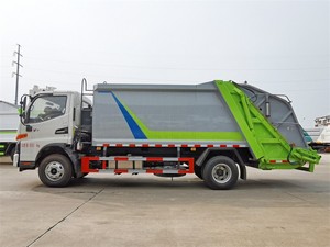 Meilleur prix pour camion de collecte des déchets JAC Mini 4X2 6CBM pour les services environnementaux urbains - Product Image 2
