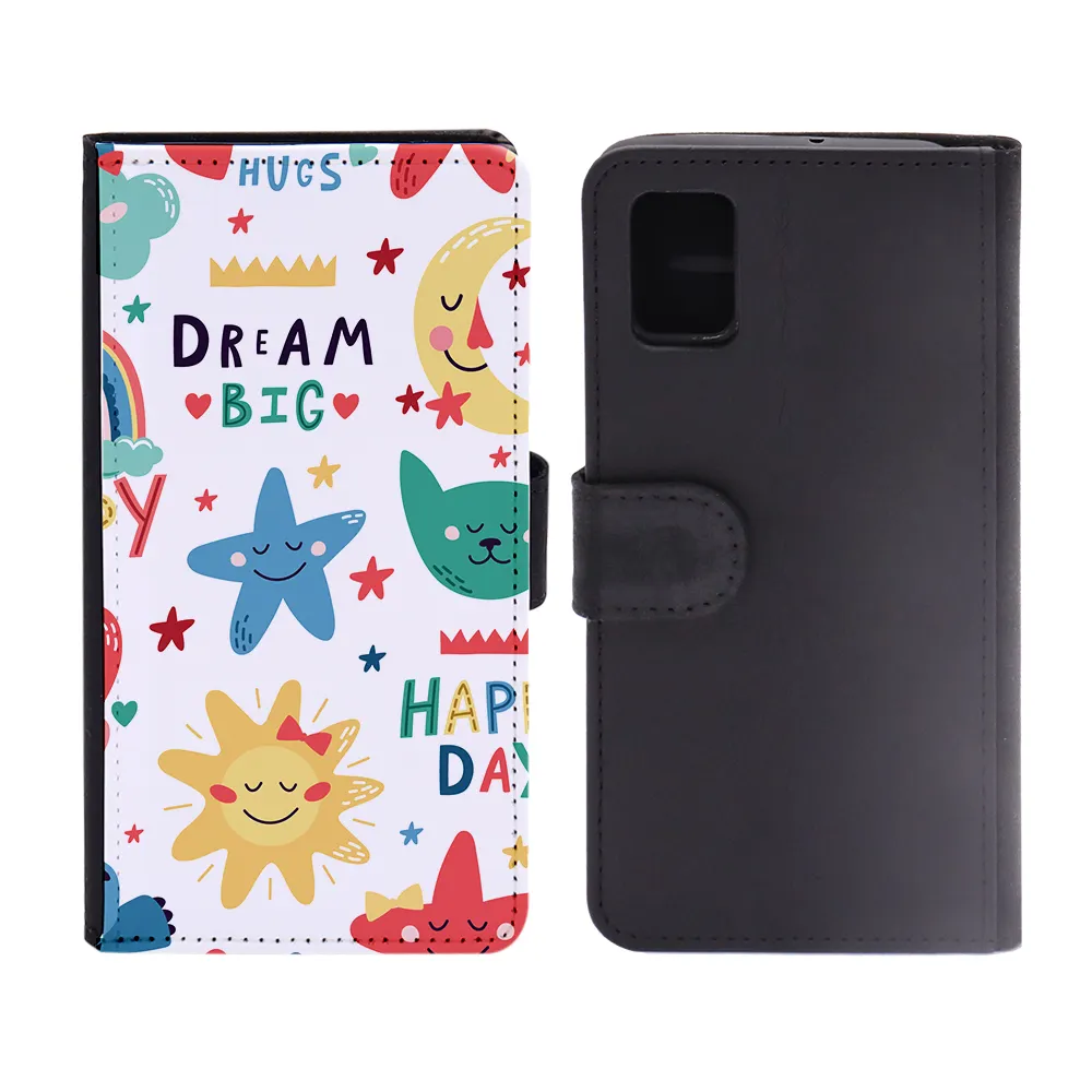 Multi Functional Sublimation Cover Pouch Blanks Pu Leather Phone Case For Samsung A51 5G