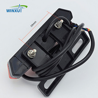 Kit universel de phare, feu arrière, clignotants gauche/droite, feu stop et interrupteur intégré 36V 48V 60V pour vélo électrique