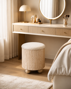Pouf <span class=keywords><strong>de</strong></span> rangement multifonctionnel aspect travertin moderne, ottoman pour salon, chambre, entrée, hôtel, durable, gain <span class=keywords><strong>de</strong></span> place, grande capacité - Product Image 2