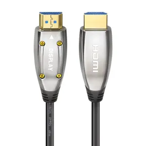100米UHD 8K AOC HDMI2.1电缆有源光缆HDMI Kabel 48g超高速长距离10米20米50米100米