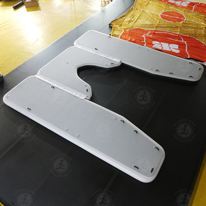 Outdoor <strong>Pontoon</strong> U Shape Air <strong>Plane</strong> Platform Water Floating Island Deck Inflatable Dock Platform Jet Ski - Product Image 4