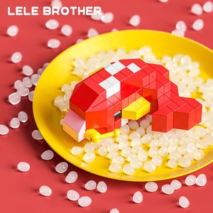 Lele Brother, Nuevo Juguete Educativo de Bloques <span class=keywords><strong>Mini</strong></span>, Micro Ladrillos, Modelo de León Mascota, 750-850 Piezas, Adornos para Ensamblar para Adultos - Product Image 5