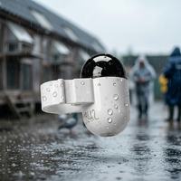 Traceur GPS ultra-compact pour bagues de pattes de pigeon avec puce de précision, batterie de 45 mAh et étanchéité IP67 pour les éleveurs de clubs