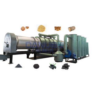 Machine de fabrication de briquettes sans fumée pour charbon de bois, canne à sucre et autres débris de bois, à pression hydraulique en forme de cube - Product Image 1