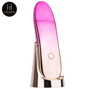 Best Seller Beauty Wireless Rechargeable Ultrasonic Skin <b>Scrubber</b> Spatula for <b>Face</b> & Nose Exfoliation Home Use US Plug - Product Image 1