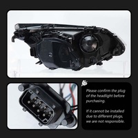 Phares à LED Angel Eye CREULI pour BMW Série 5 E60 2003-2010, feux de jour DRL, clignotants, Plug & Play