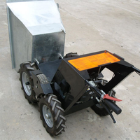 Nouvelle petite benne à béton sur roues, moteur GXV160, système entièrement hydraulique, capacité de charge 250 kg, boîte de vitesses PLC