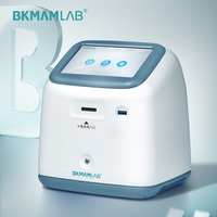 Compteur de cellules bio-automatique BKMAM à fluorescence Trypan Blue pour cellules brillantes