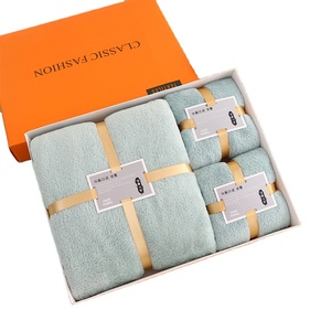 <span class=keywords><strong>Serviette</strong></span> <span class=keywords><strong>de</strong></span> bain en velours corail avec boîte Ensemble cadeau <span class=keywords><strong>de</strong></span> <span class=keywords><strong>serviette</strong></span> <span class=keywords><strong>de</strong></span> bain 3 pièces Ensemble <span class=keywords><strong>serviette</strong></span> <span class=keywords><strong>de</strong></span> bain en microfibre - Product Image 1