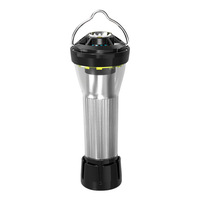Mini lampe de camping portable à aimant XPE avec trépied, batterie 18650 de 2200 mAh, affichage de puissance 100 lumens, lampe torche LED pour le camping