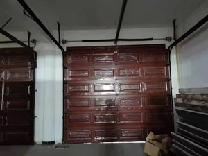 Puertas de Garaje Seccionales de Color Personalizado, de Aleación de Aluminio y Fibra de Vidrio, Resistentes al Viento, Eléctricas, de Apertura <span class=keywords><strong>Lateral</strong></span>, Modernas, para Villas - Product Image 3