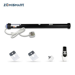 <span class=keywords><strong>Persiana</strong></span> Enrollable Eléctrica Inteligente Zemisamrt con WiFi, Tubos de 35 mm, Motor de 10N, Compatible con Alexa y Google Home, Control de Puerta de Garaje, Persianas Inteligentes para Ventanas de 40 mm y 50 mm - Product Image 1