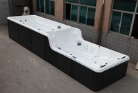 2022 BG-6613 Luxus Surf Rechteckiges oberirdisches Schwimmbad mit Massage
