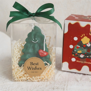 Candele Profumate Artigianali a Forma di Albero di Natale per Creazioni Fai-da-Te - Product Image 4