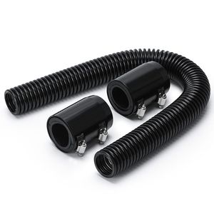 <span class=keywords><strong>Kit</strong></span> de refroidissement automatique 24 "Connexions de sortie d'eau <span class=keywords><strong>Kit</strong></span> de tuyau d'eau flexible pour <span class=keywords><strong>radiateur</strong></span> en acier inoxydable Noir - Product Image 1