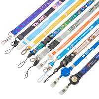 Vente en gros de lanières personnalisées Logo de l'outil Cadeaux d'affaires promotionnels du fabricant Longes de sublimation en polyester Pas cher Personnalisé