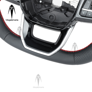 พวงมาลัยหนังคาร์บอนไฟเบอร์แบบกำหนดเองเหมาะสำหรับ Ford Transit Tourneo C-MAX KUGA ST V348 Mk8 2018 2019 2023 <span class=keywords><strong>2021</strong></span> 2022 - Product Image 2