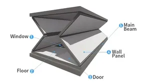 High-End 20ft 40ft Office <b>Container</b> House Mobile Steel Home - Product Image 5