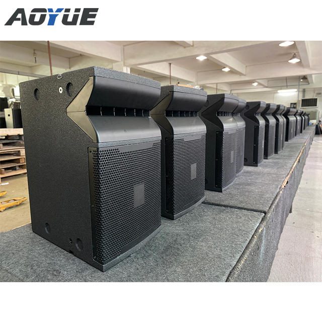 Aoyue V-932 active audio 2-way 12 inch line array speaker active powered speakers